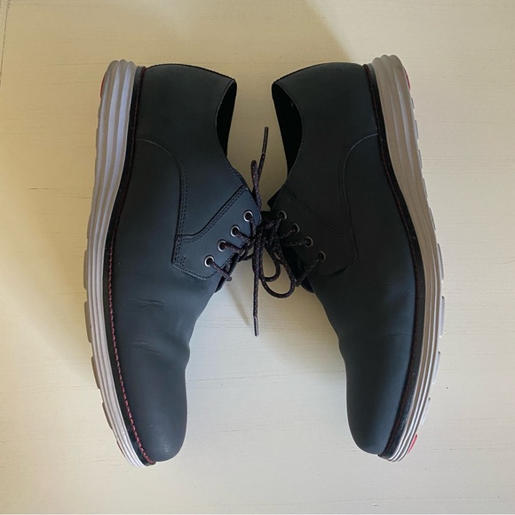 Cole Haan Original Black lace up men's size 10 EUC - Picture 5 of 11